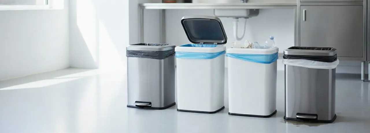 Afvalbakken met passende liners verminderen lekvocht en vervuiling aan de binnenzijde. Waarom lekvocht in afvalbakken een hygiënerisico vormt