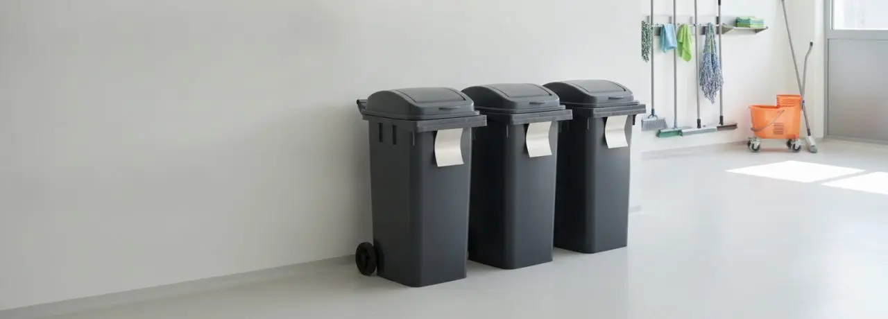 Afvalpunten raken sneller vervuild wanneer lekvocht en voedselresten in de bak achterblijven. Professionele reiniging van afvalpunten voor een frisse werkomgeving