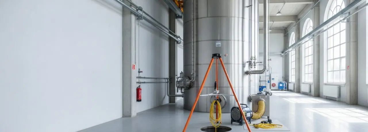 Besloten ruimten vereisen voorbereiding op verstikking, bedwelming, vergiftiging, brand en explosie. Van industriële ongevallen naar strikte veiligheidsprotocollen