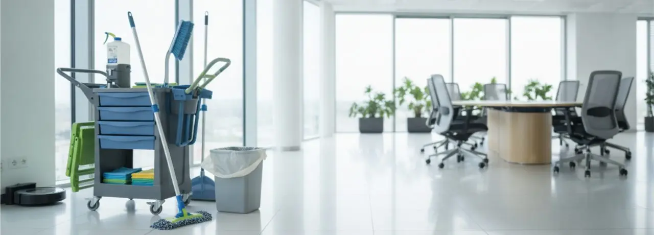 9 tips om fysieke belasting bij dagelijks schoonmaakwerk praktisch te verminderen.