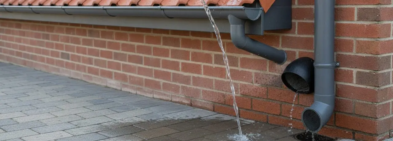 9 tips om goten en afvoerpunten vóór hevige regen praktisch te controleren.