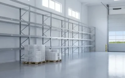 Logistiek centrum vloerreiniging