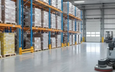 Magazijn sanitair schoonmaak