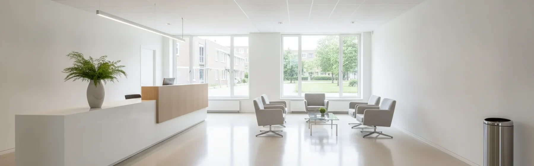 Kantoorvloer machinaal reinigen