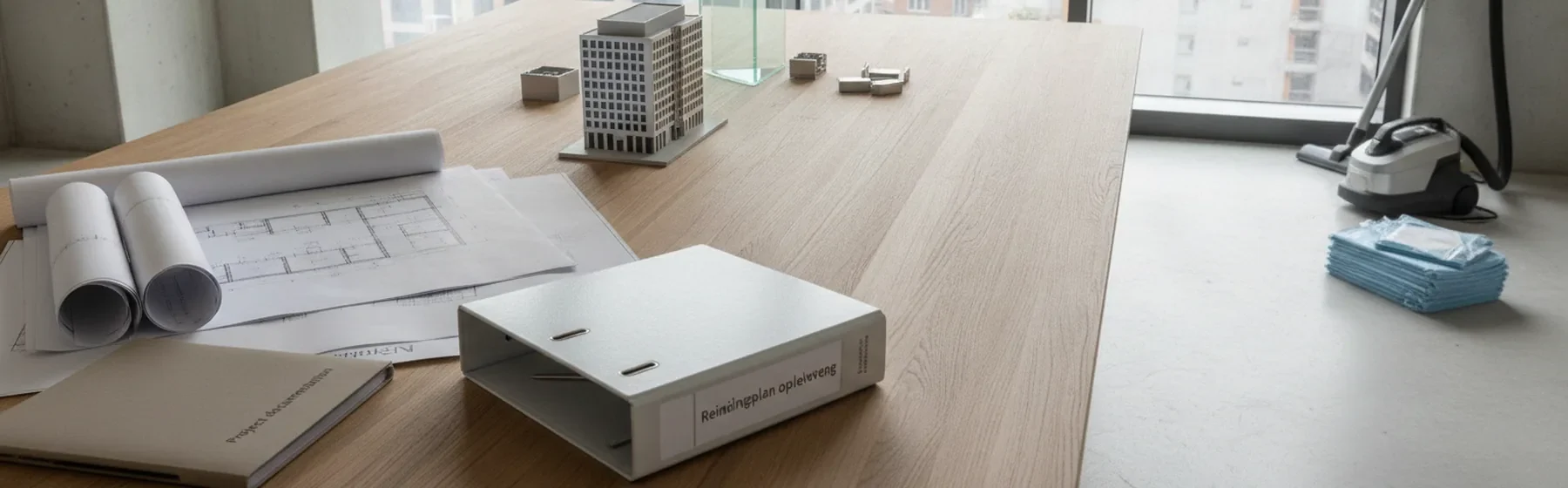 Opleveringsschoonmaak utiliteit