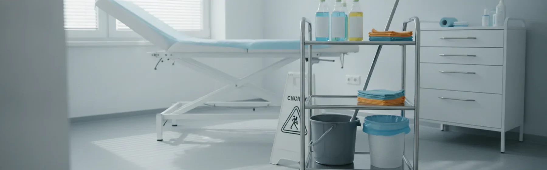 Spreekkamer periodiek schoonmaken